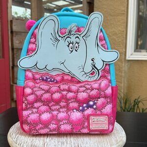 Loungefly Dr. Seuss Horton Hears a Who Mini Backpack Collectable Whimsical New